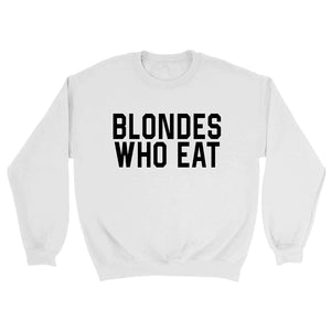 WHITE of ATHLETIC // UNISEX ADULT CREWNECK