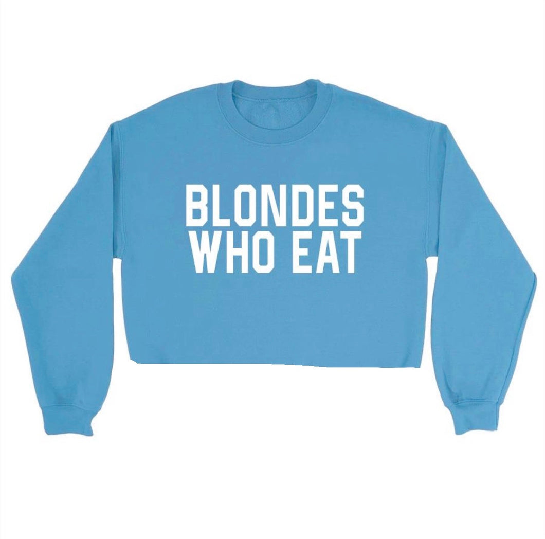 CAROLINA BLUE CROP of ATHLETIC // UNISEX ADULT CREWNECK